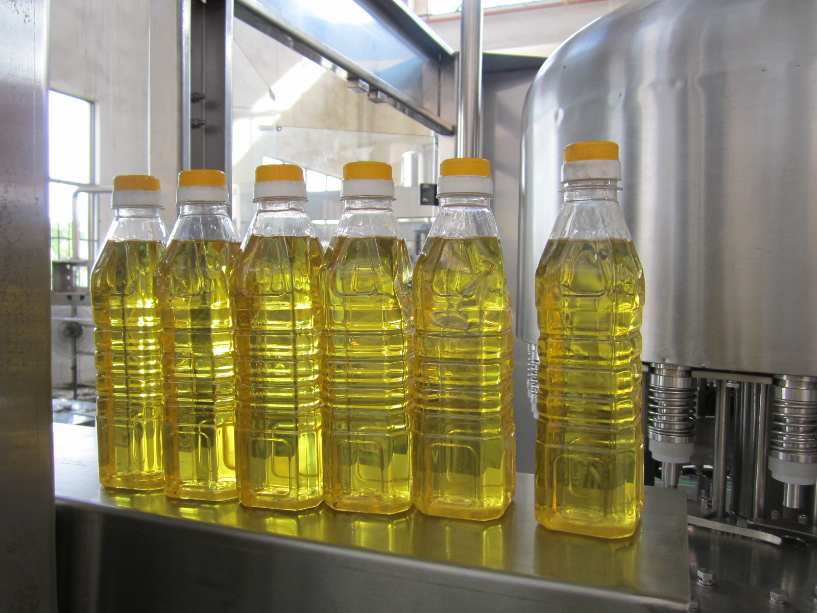 4000BPH عباد الشمس الخضار الزيتون الصالحة للأكل الطبخ النخيل من الضروري النفط زجاجة ملء تعبئة تعبئة إنتاج مصنع آلة السعر